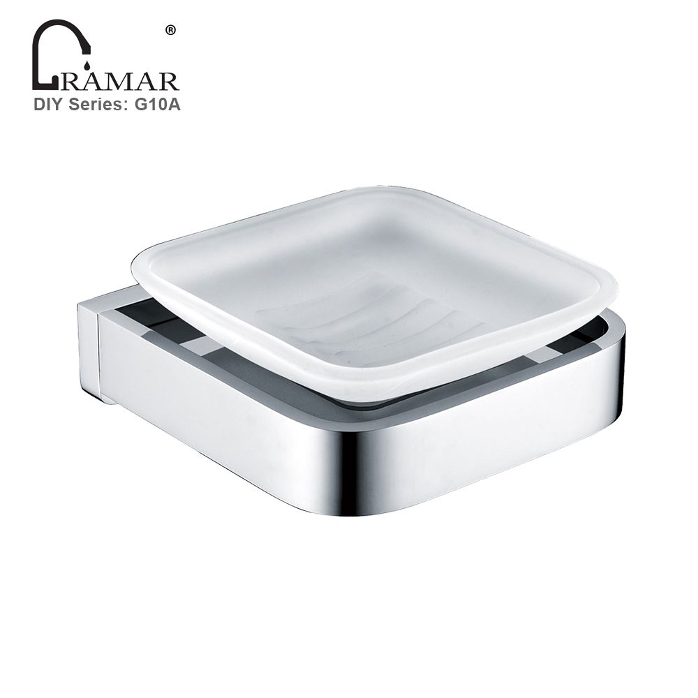 Good Price Wholesale Fancy Metal Hotel Bathroom Bathtub Soap Dish for Shower