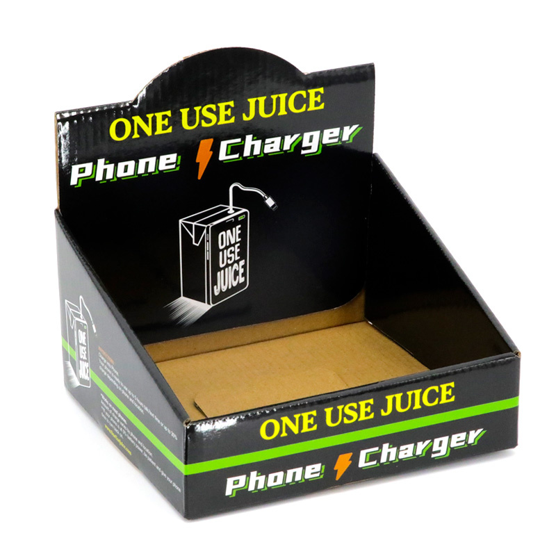 Recycle Corrugated Holographic Cardboard Kraft Soap Flower Paper Container Carton Portable PDQ Tissue Tube Cylinder Rolling Display Case Display Box