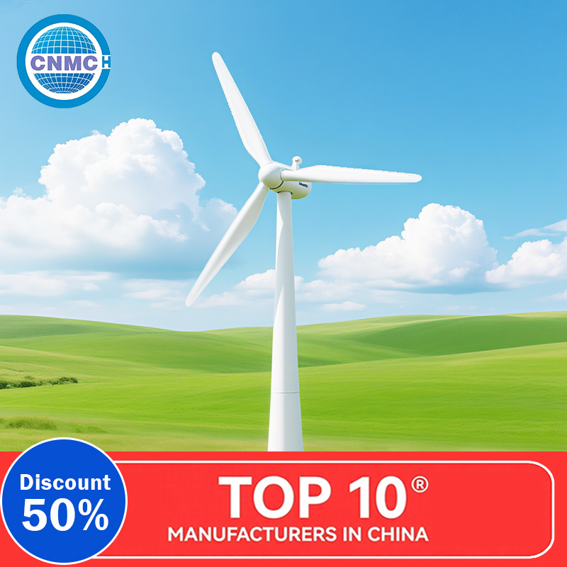 Versatile Vertical Wind Turbine 48V 220V Dual-Voltage with 10kw Backup System for Rural Homes & Farms Reliable Efficient Wind Turbine