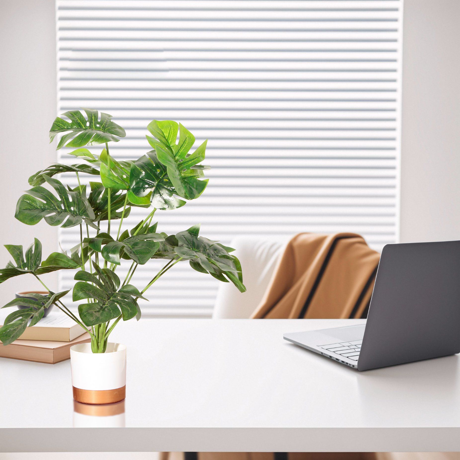 Nordic Style Artificial Green Potted Plant for Indoor Home Decor