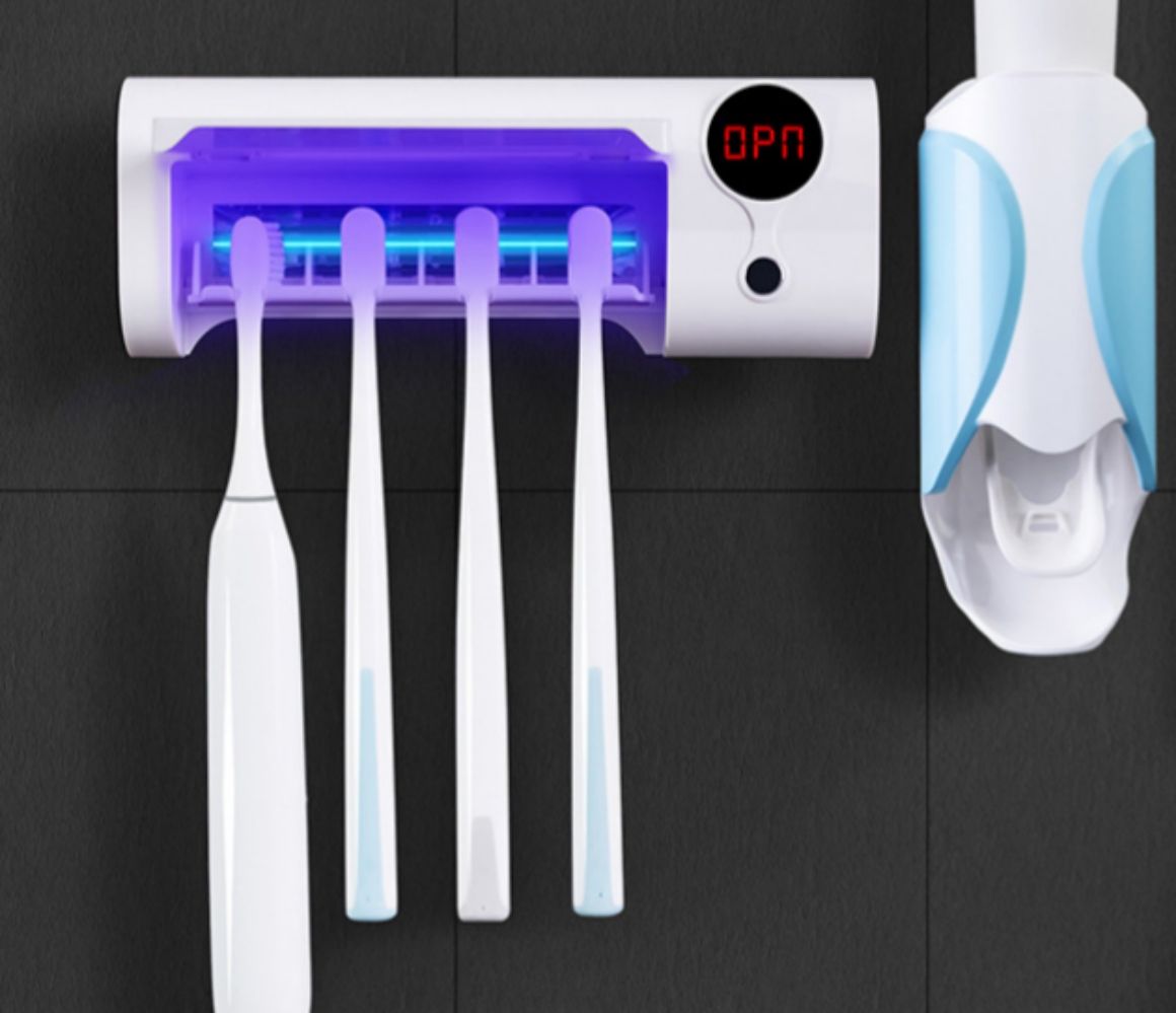 High Quality Household Protective Equipment Bathroom Accessories Toothbrush UV Sanitizer Holders
