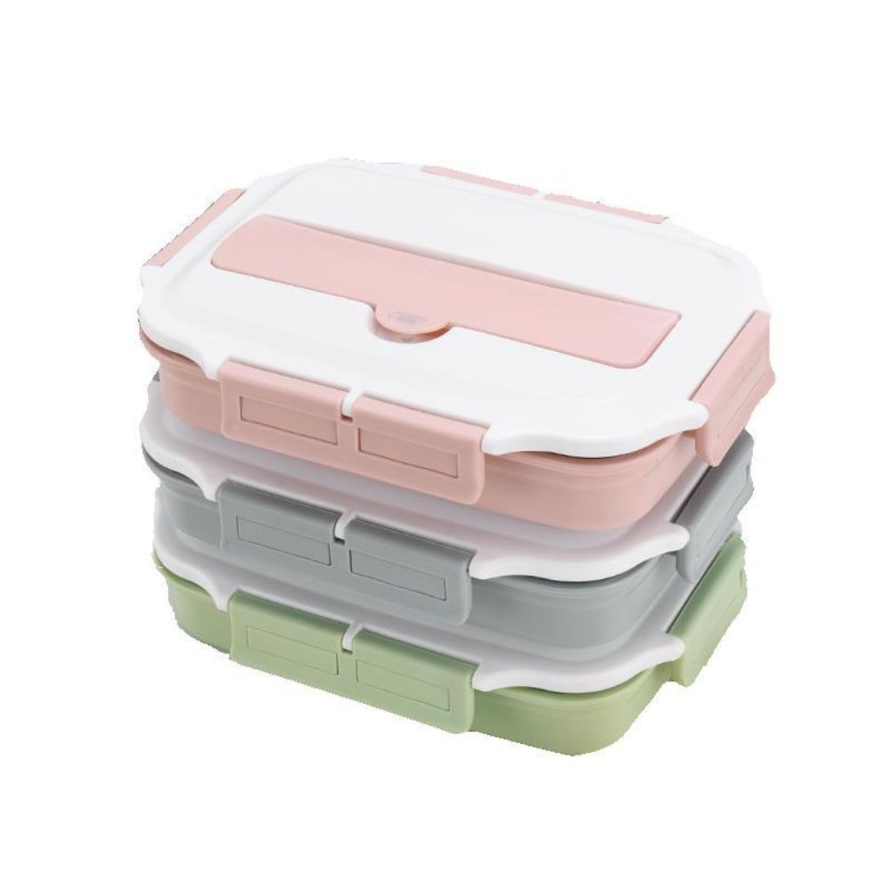 Stainless Steel Plastic Insulated Lunch Box Mi26992