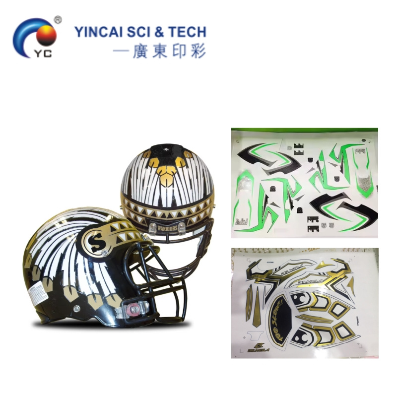 Helmet Screen printing Water Transfer Decal Water Slide Sticker for Helmet