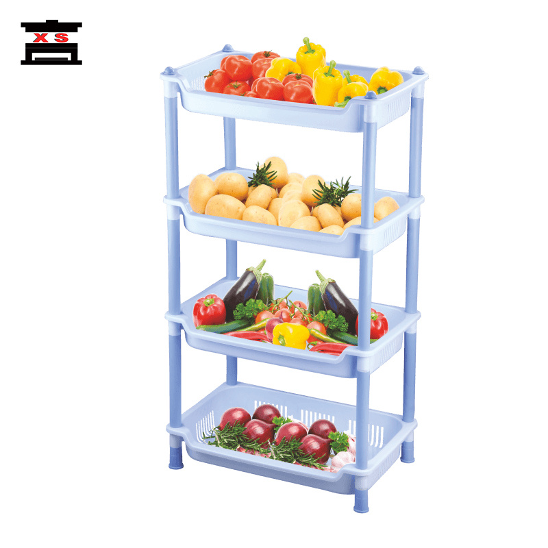 Plastic Injection Household Kitchen Vegetable Fruit Dish Rack Mould Xiongshi Mould