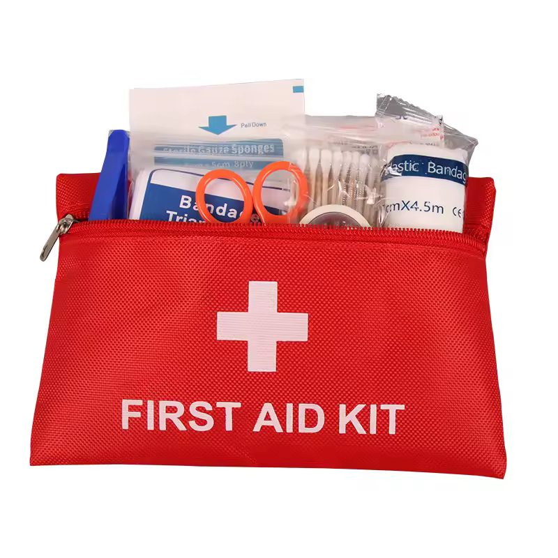 14pcs First Aid Kit Trauma Kit With Essential Emergency Medical Supplies For Travel Home Office Vehicle Outdoor Camping Hiking