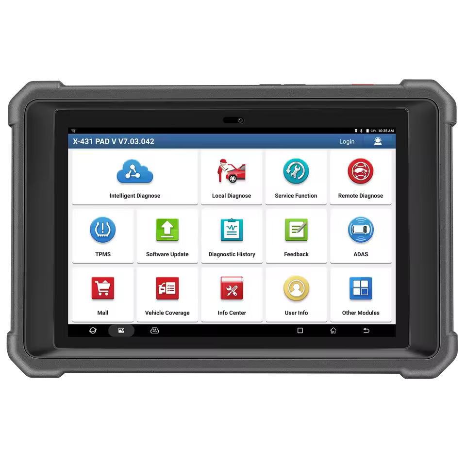 Launch X431 Pad V 10.1' Inch Auto Scanner Full Systems Programming Diagnostic Tool Best Obd-ii Scanners For 2025