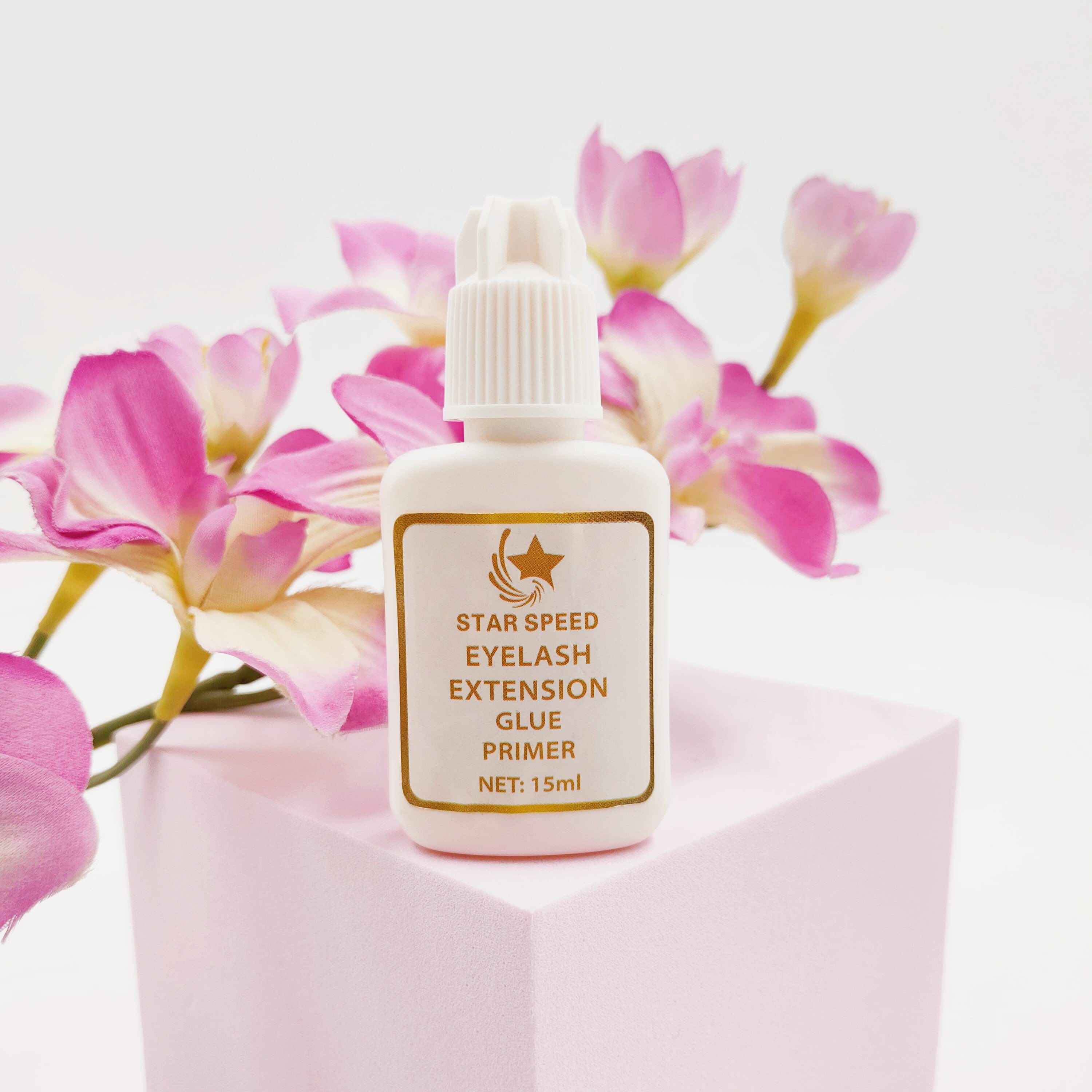 Hot Sell Wholesale Price Factory Supply Star Speed OEM Eyelash Glue Primer Ultra Strong Bonding Professional Lash Primer 15 Ml