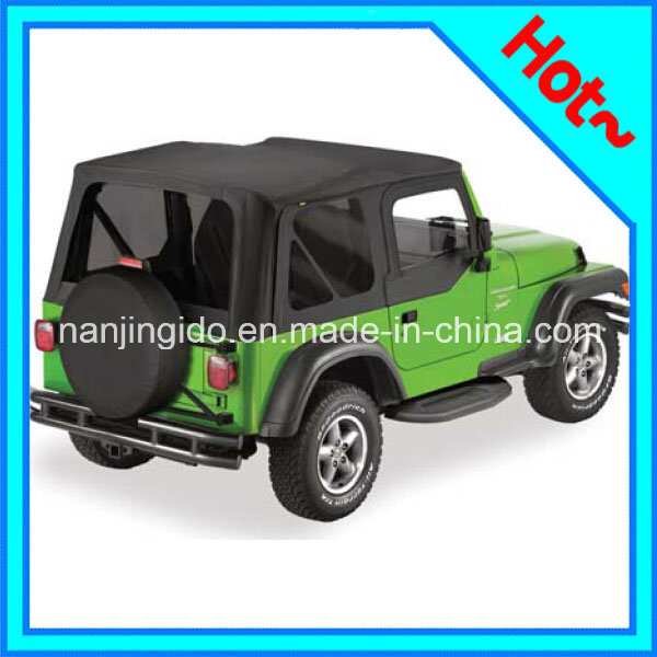 51197 with Upper Door Skins Soft Top for Jeep Wrangler Tj 1997 - 2006