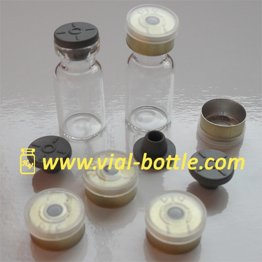 Medical Bottle 2ml With Rubber Stopper and Flip Top Aluminum Seals (hvgv043)