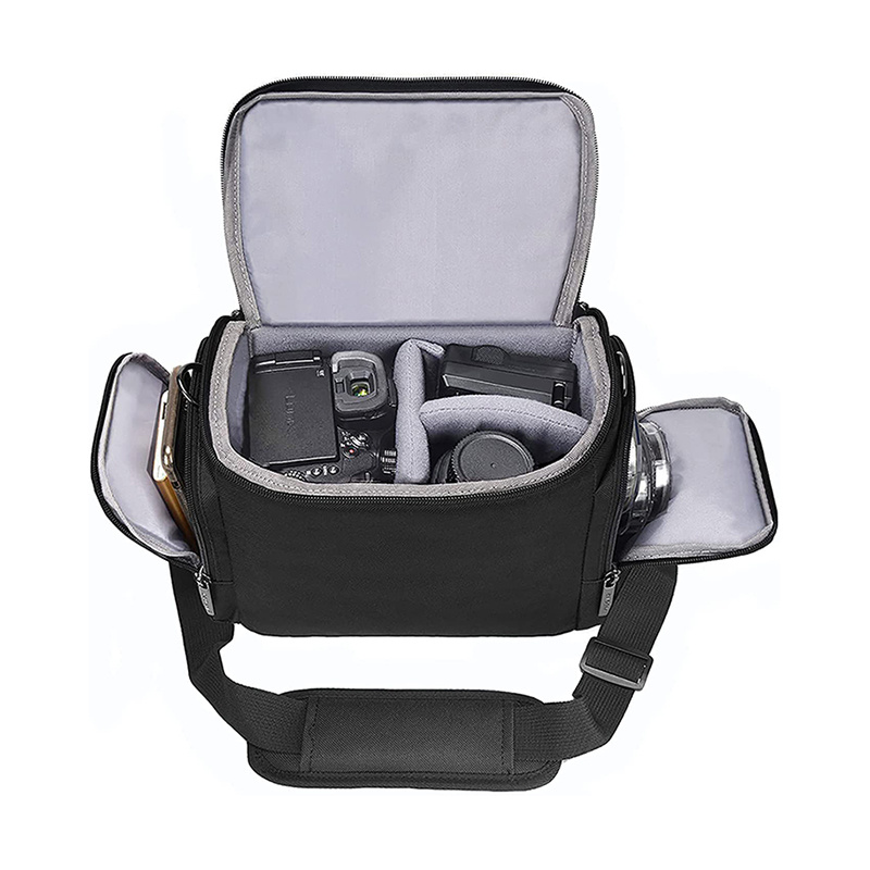 Hot Selling Large Capacity Lightweight Multi-Functional Water-Resistant Shoulder Camera Bag
