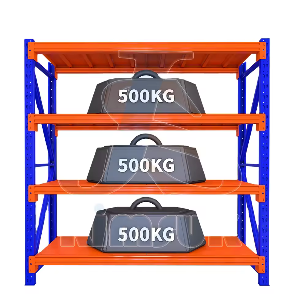 Wholesale Warehouse Shelve System Steel Light Duty Storage Rack Boltless 5 Layer Assemble Long Span Shelving Sale