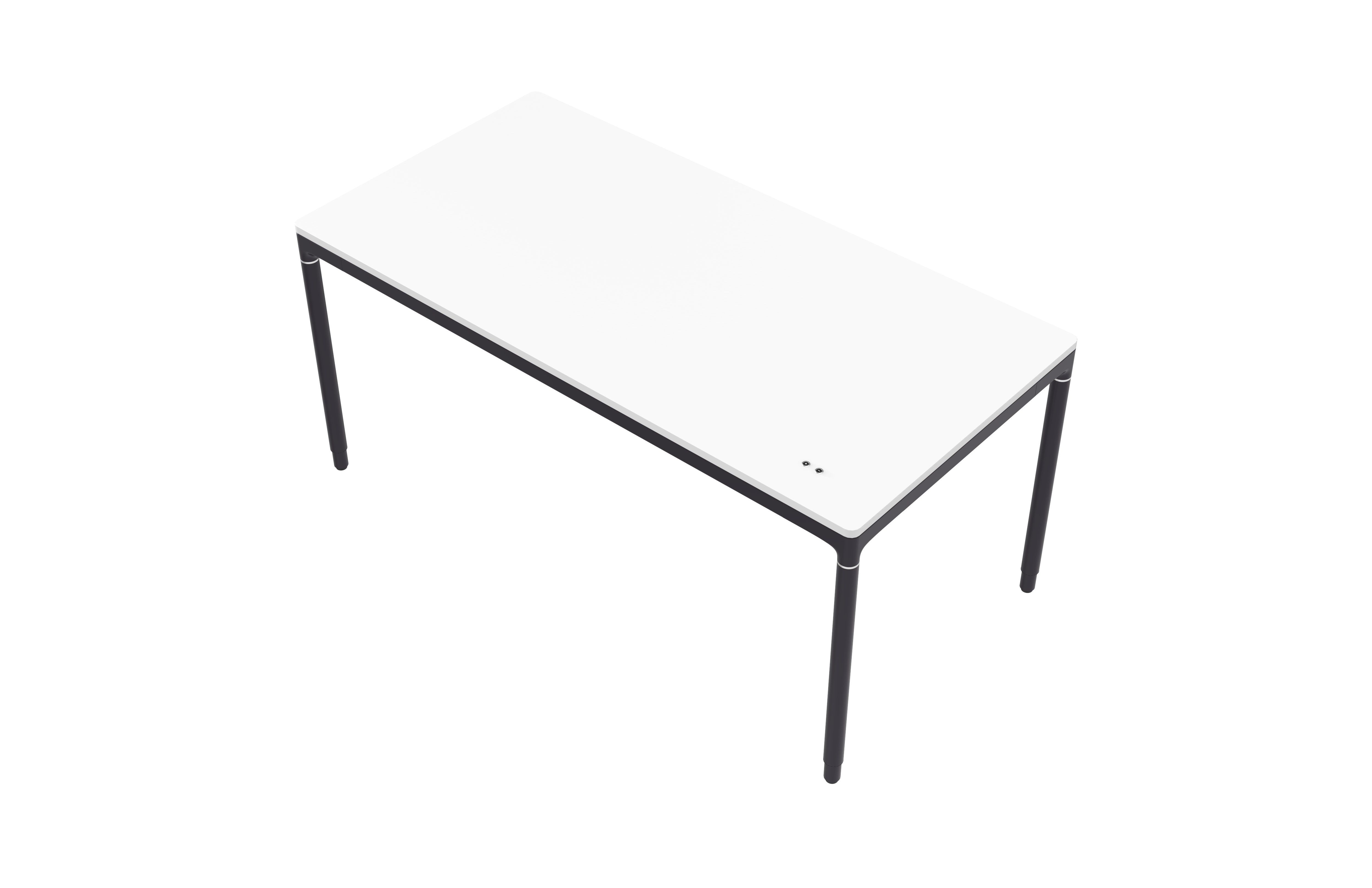 Jiecang 2024 Modern Home Standing Desk 43mm Diameter Leg 1600X800mm Safe Lifting Four Legs Extendable Feature