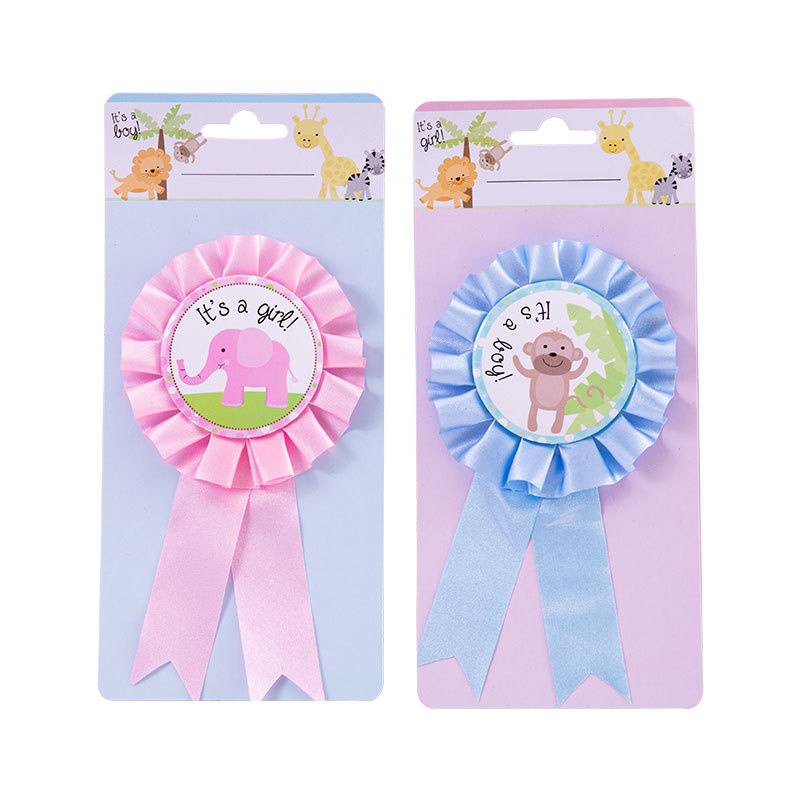 Party Birthday Cloth Badge Pin Boy Girl for Birthday
