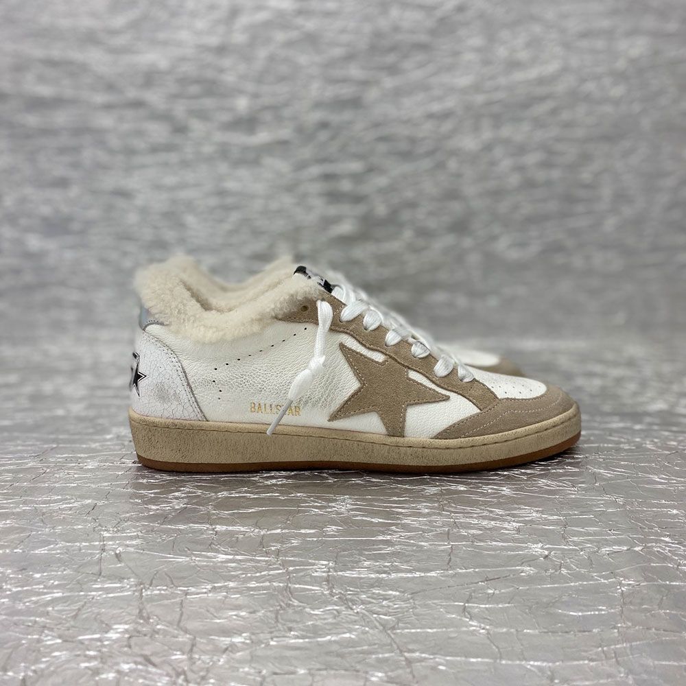 2024 Top Quality Branded Shoes Euro Hot Sell Reliable Supplier New Ballstar with Fur Winter Sneaker Women Casual Shoes