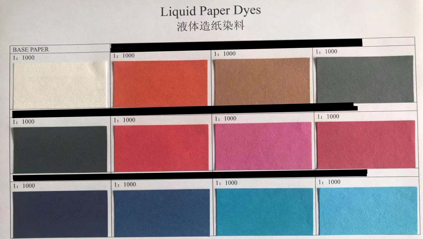 Liquid Paper Dye for Paper, Paper Kraft