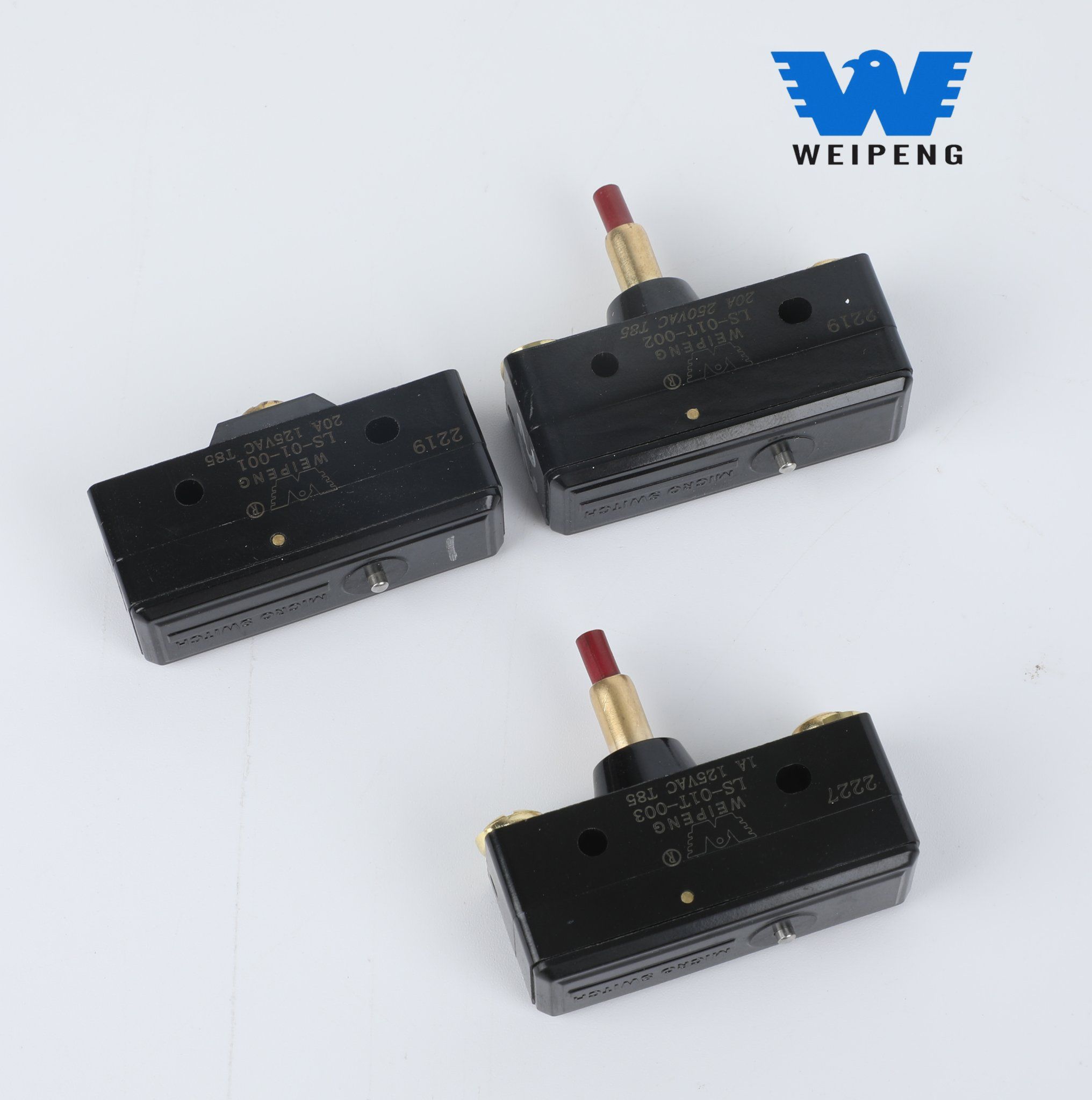 Ls-01t Travel Switch Limit 20A IP62 Gold Plating Wholesale for Home Appliance with UL TUV