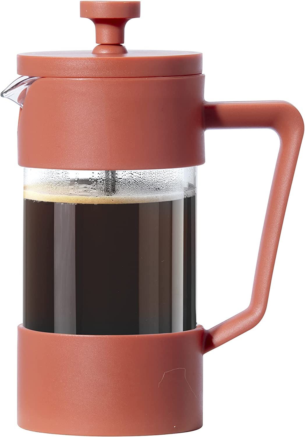 Promotional Gifts Stock Elegant Plastic French Press Tea and Coffee Maker with Plunger