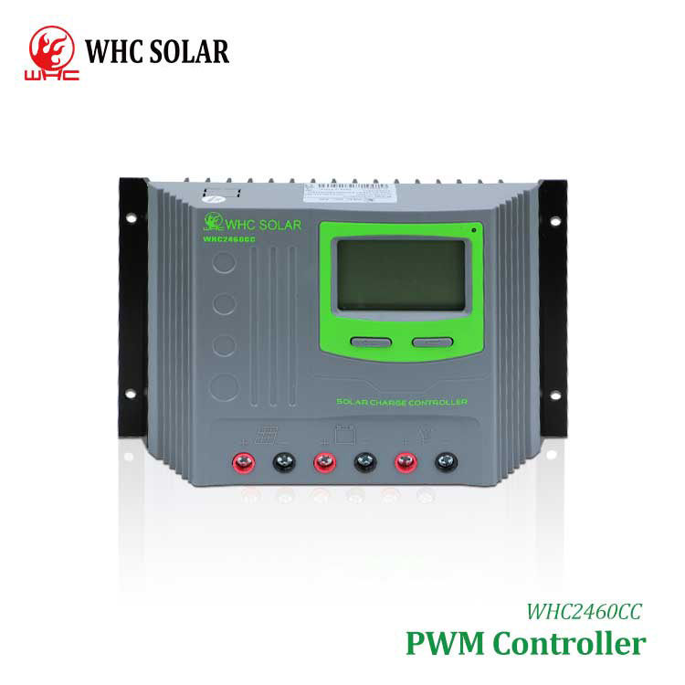Whc Chinese Manufacturer 12/24V60A PWM Solar Charger Controller for Home Use