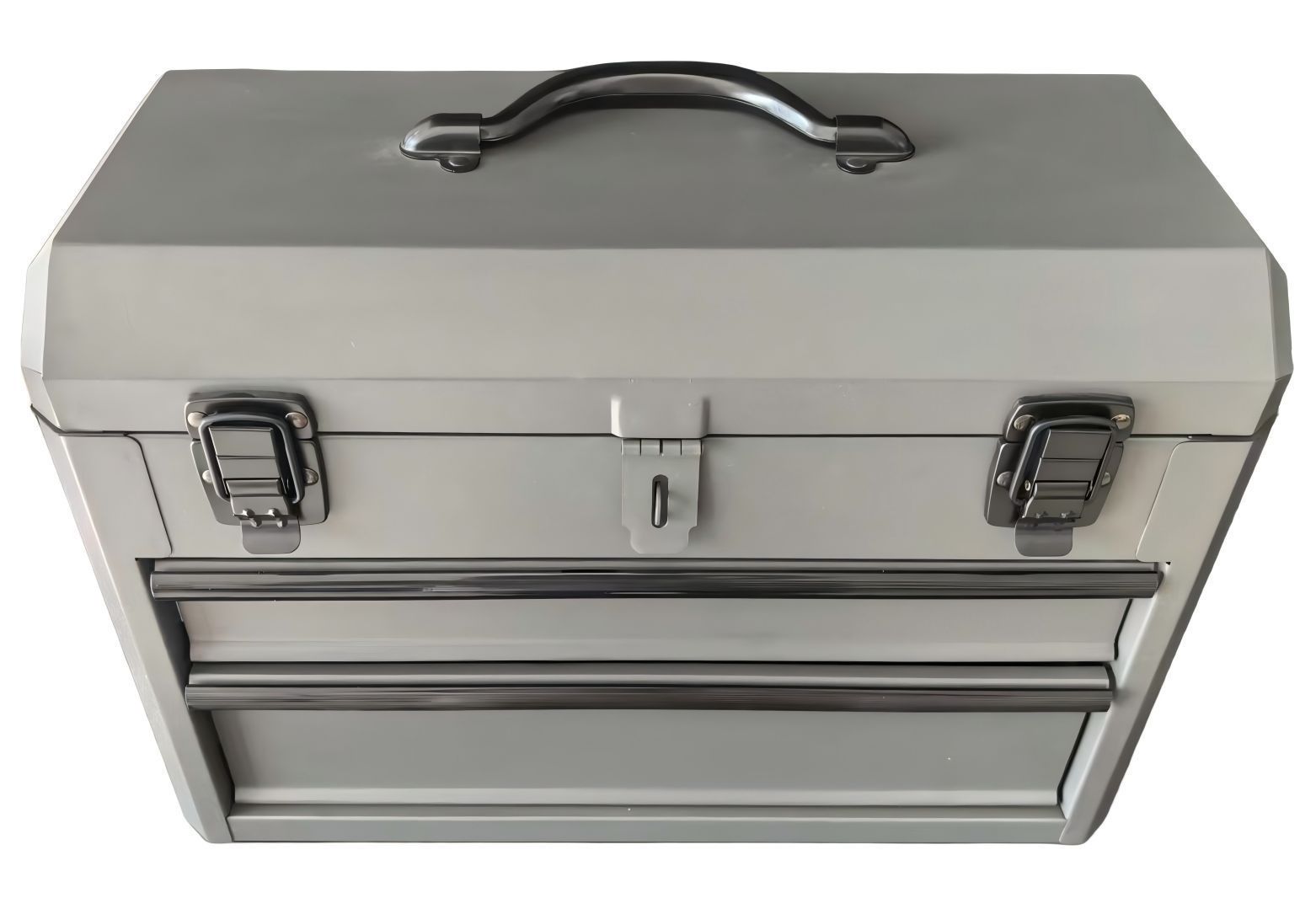 Compact Industrial Tool Organizer - Flip-Lid & Lockable Drawer Design