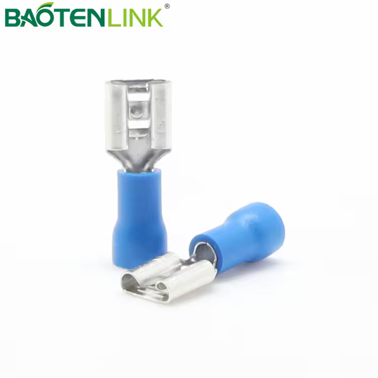 Baoteng Cheap Price Fdd Female Spade Terminal Insulation Sleeve Cable Terminal