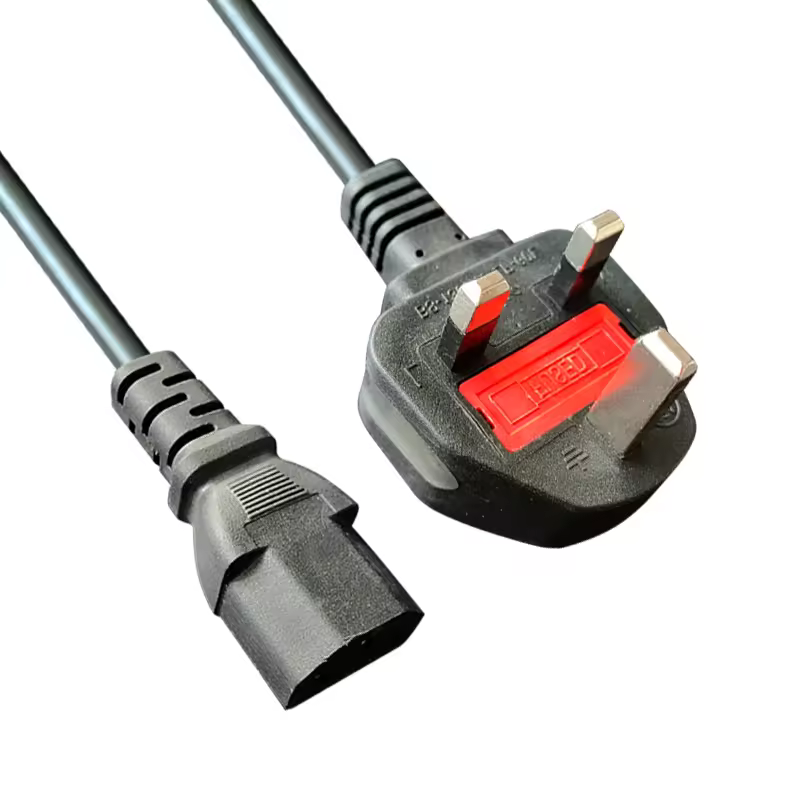 3 Pin Pure Copper 1m 1.2m 1.5m 1.8m 3m Uk C13 Extension Power Cords 3ft 4ft 5ft 6ft 10ft Home Appliance Power Cable