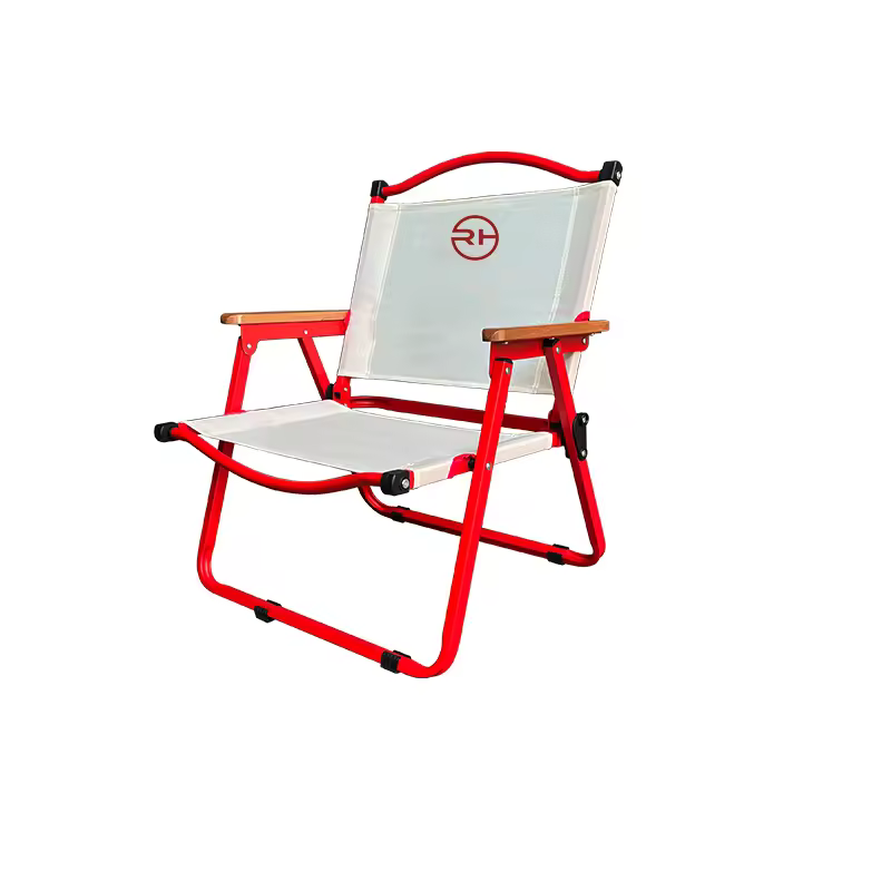 Best Outdoor Beach Chair Foldable Camping Chair Portable Manufacturer Fishing Seat Moon Bag Metal Frame Customized Pu Logo Style