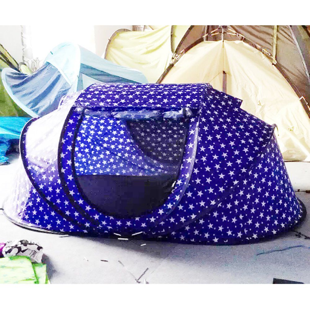 Kids Starry Night Pop-up Tent for Camping Fun