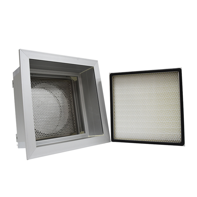 Fiberglass Side Inlet Gel Seal Type HEPA Filter
