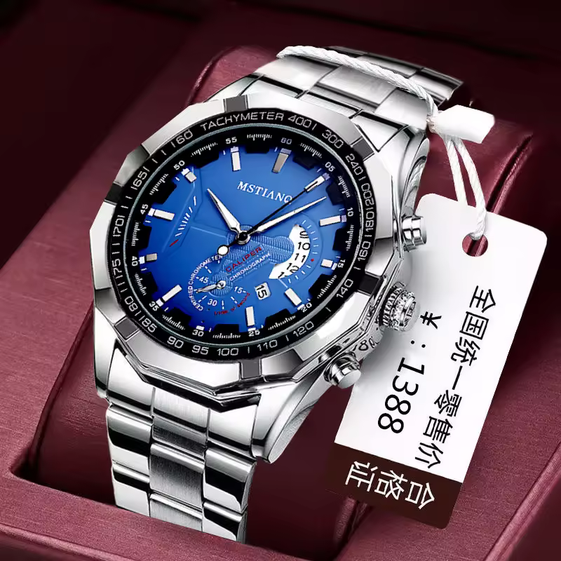 Wrist Watch Supplier Men Analog Quartz Wristwatch Elegance Watches Stainless Steel Relojes Hombre China2023 Oem Men Watch Logo