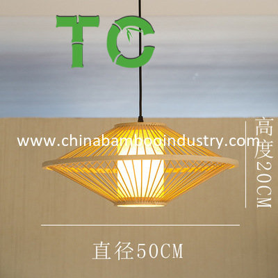 Traditional Handmade Bamboo Light Lamp for Home Decor Bamboo Pendant