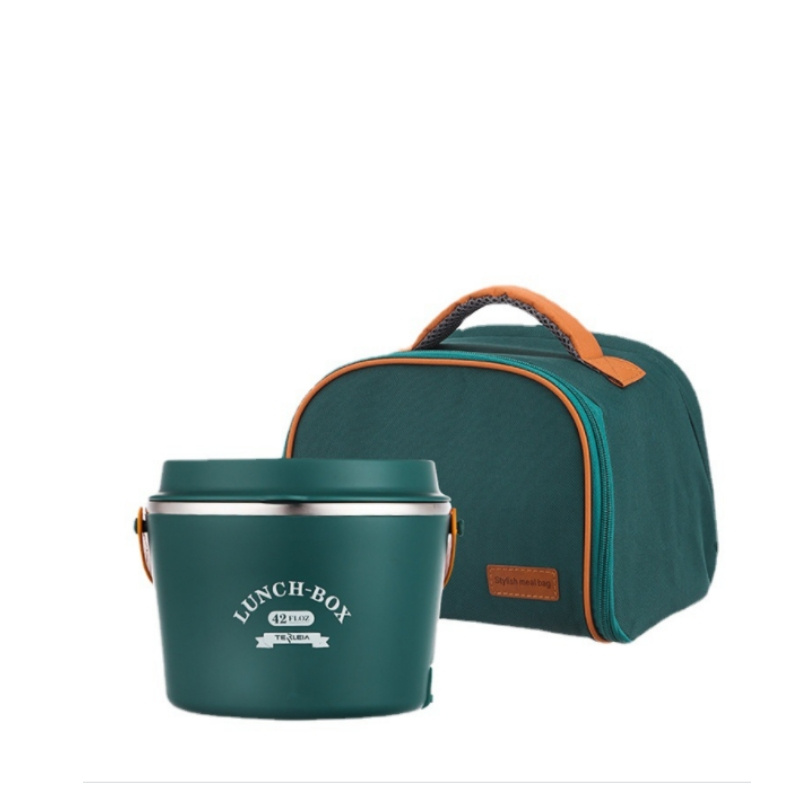 Stainless Steel Food Container Kids Seel Bento Leakproof Hot Electric Warmer Heated Insulated Lunch Box