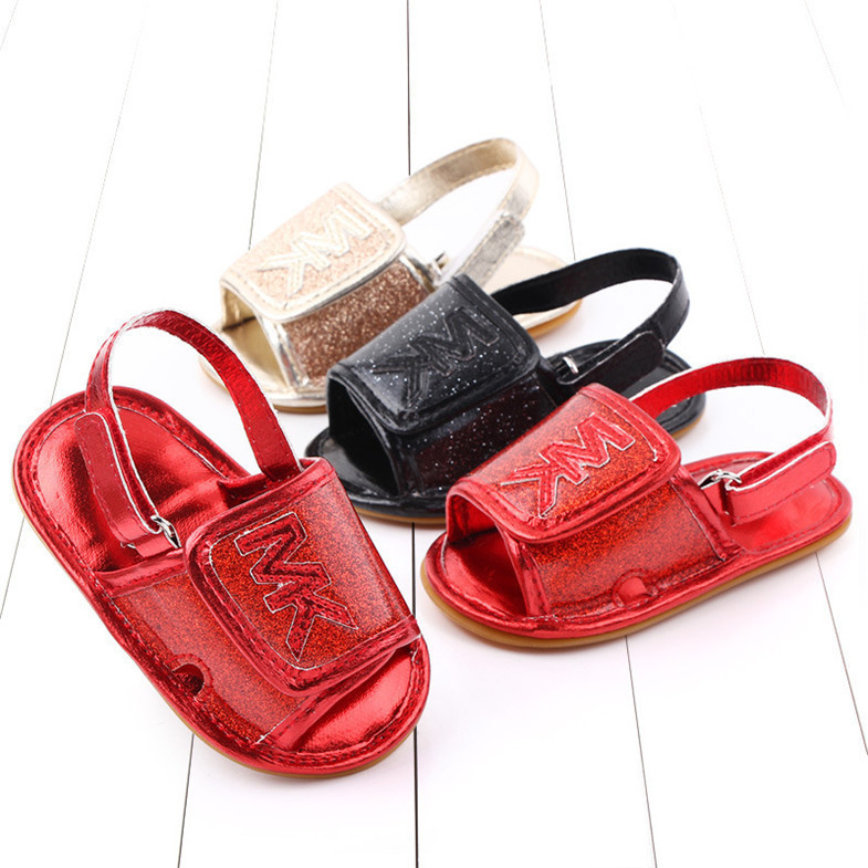 Barefoot Summer New Style Leather Sandals for Kids Unisex Baby Girls Shoes with Insoles Made of PVC PU EVA Spring Autumn Winter