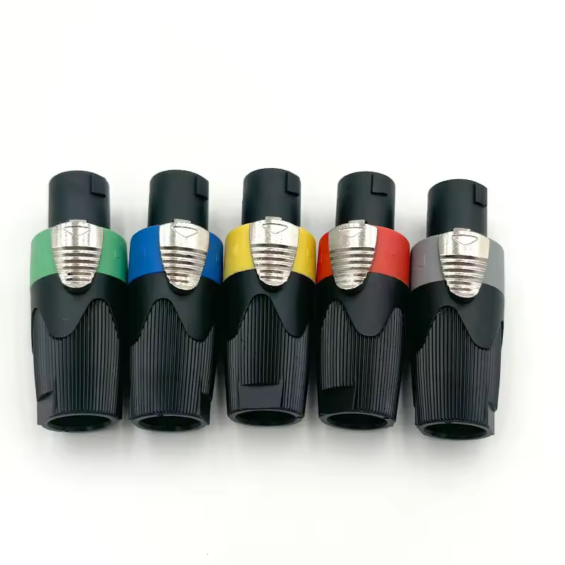 Popular Neutrik New Type Nl4fx Speakon 4 Pole Plug Male Audio Speaker Connector