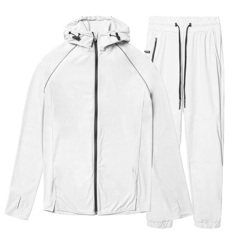 Casual Suit Hoodie and Trousers Two-Piece Zippered Hooded Men's Suit Sportswear Wholesale Fashion 1688