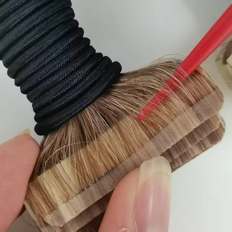 2025 Luxury 100% Virgin Chinese Hair Double Deck Tape Extensions Premium Quality Multi-strand For Fuller Look