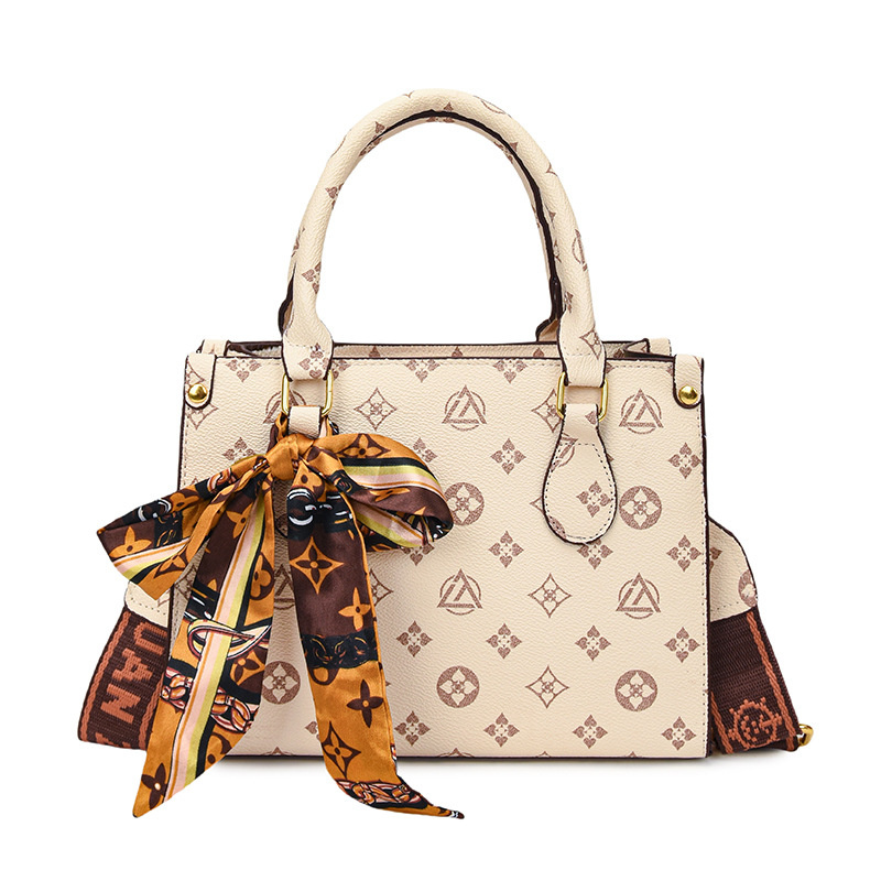 2025 New High-Quality Retro Monogram Single Shoulder Handbag for Women; 2024 New European and American Fashionable and Versatile Small Square Bag for Women.