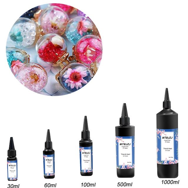 Sunglight DIY Crafts 20colors UV Resin Cured Resin for Jewelry Art Craft