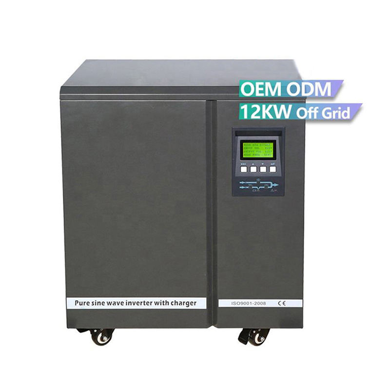 Cheaper Factory Price Home or Commercial OEM ODM Single Phase Hybrid 24VDC 120 VAC 60Hz DC to AC Pure Sine Wave Solar Power or Energy System Inverter