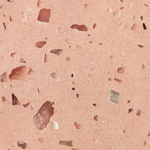 Light Pink Artificial Stone Terrazzo for Home Decoration