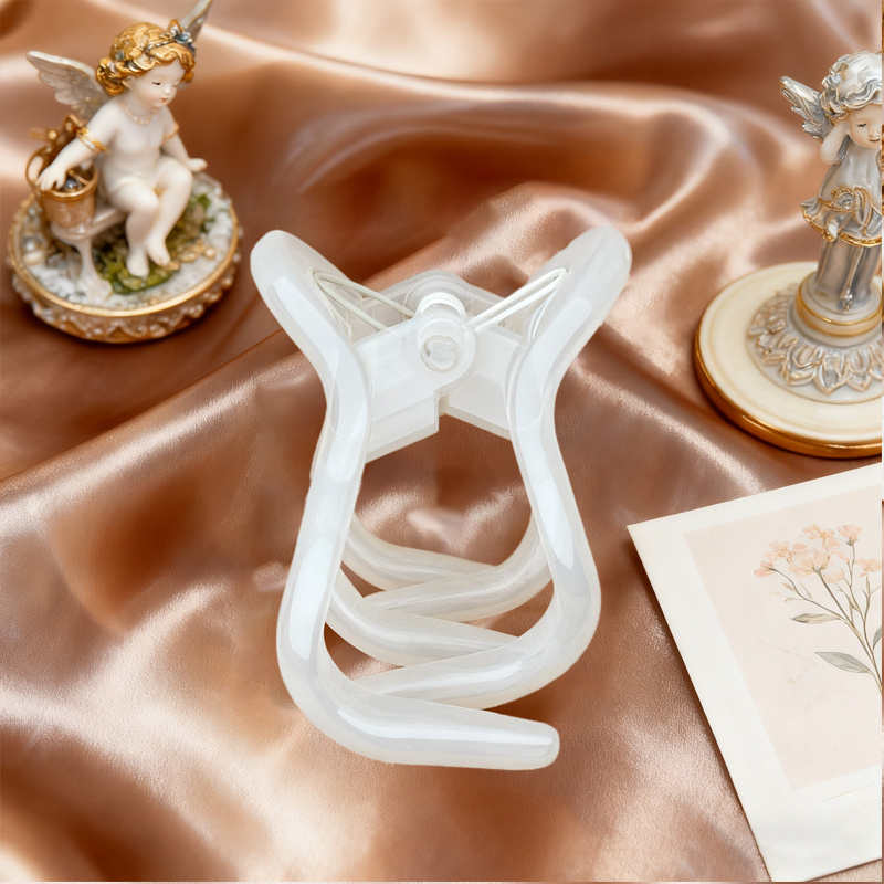 Small Mini Colorful Strong Hold High Sense Women's Sweet Chinese Hair Claw Clips for Thin Hair Small Hair Clamp