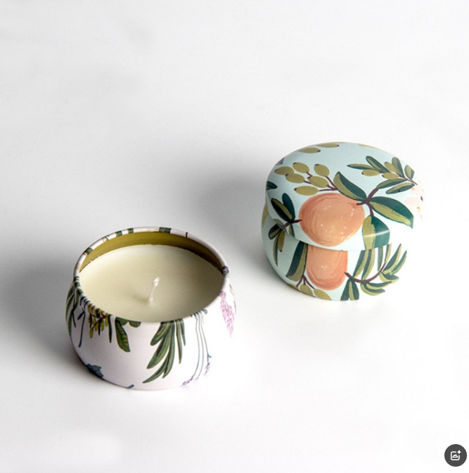 Wholesale Box Set Ready Stock Ins Style Souvenir Printed Scented Candle