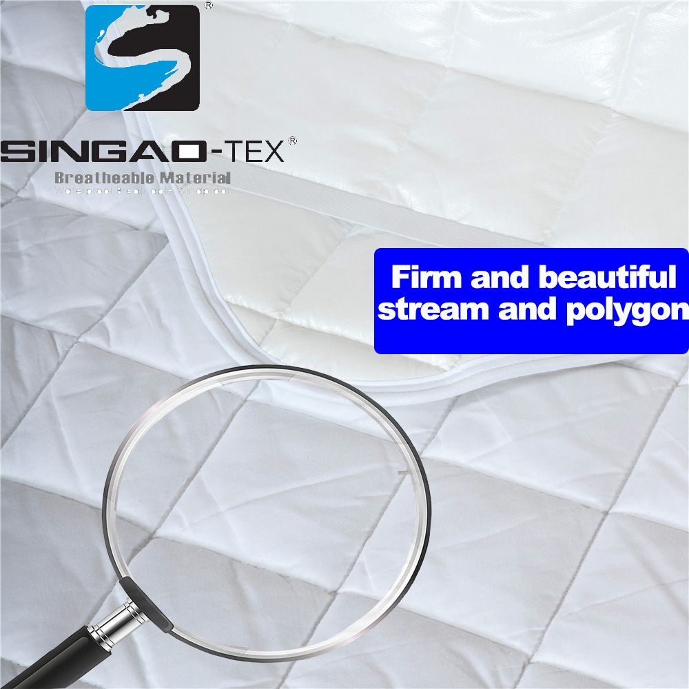 High Quality Wholesale Elastic 4 Corners Mattress Cover Mattress Pad Machine Washable