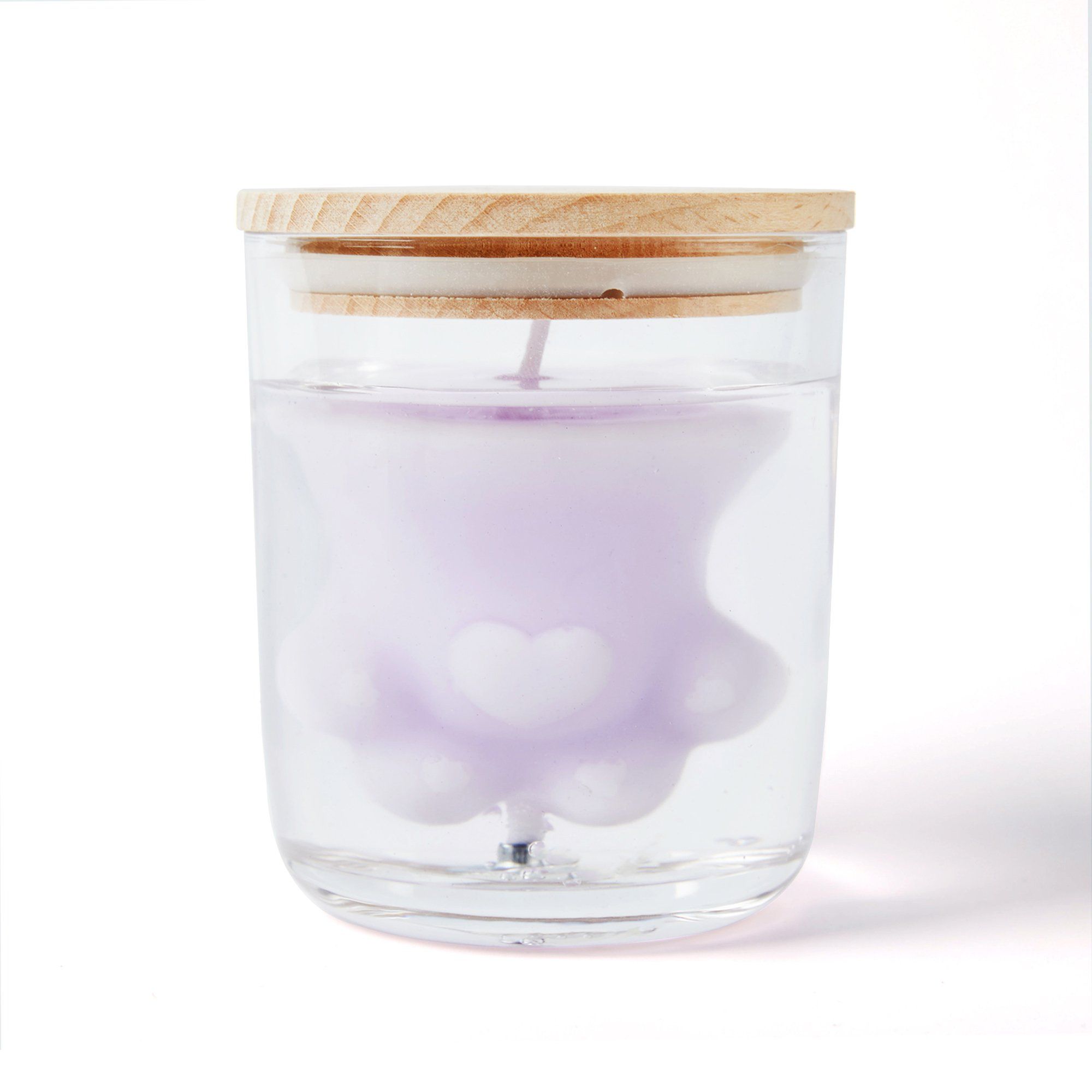 Private Label China Manufacturer 7.07 Oz Scented Glass Soy Wax Candle Gift Gel Cat Paw Candle for Home Decor