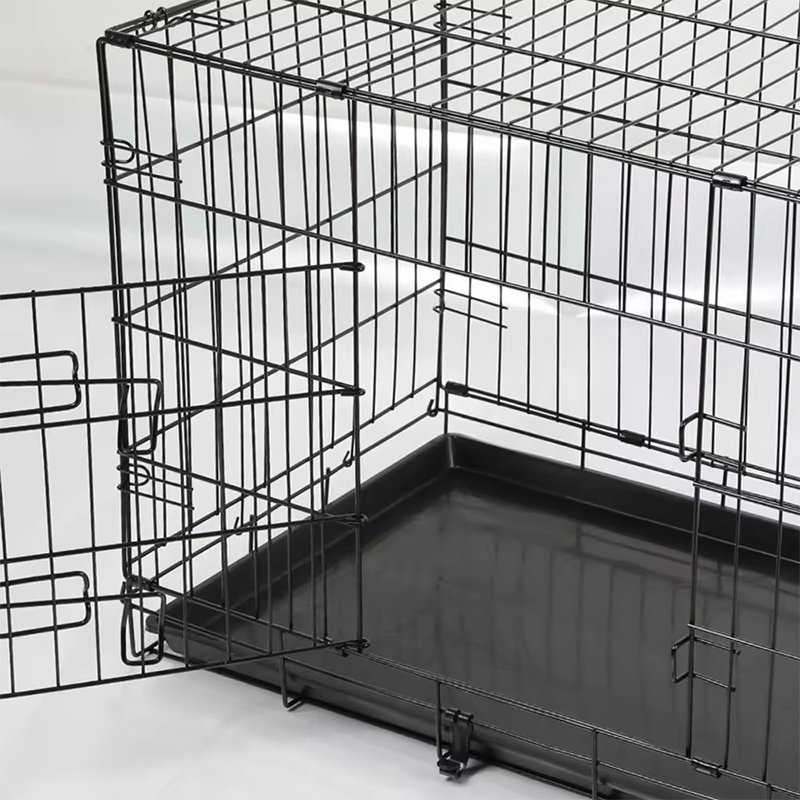Pet Cage Dog Crate Soft Sliding Door Furniture Style Indoor Kennel Dog Crates for Large Dogs