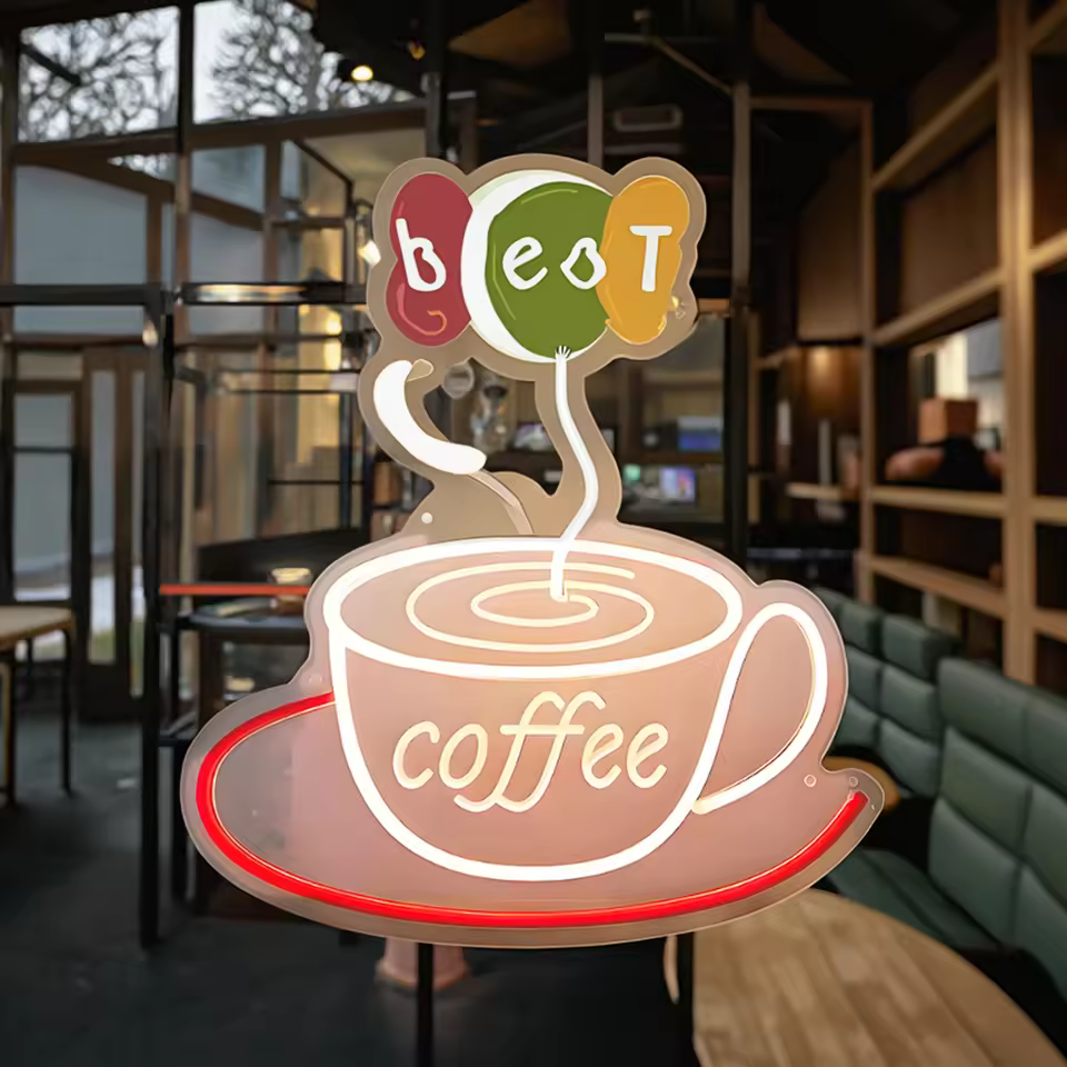 High Brightness Dimmable Led Neon Store Signs Vintage Style For Retail Storefronts For Decoration Lighting Wholesale Price Fast