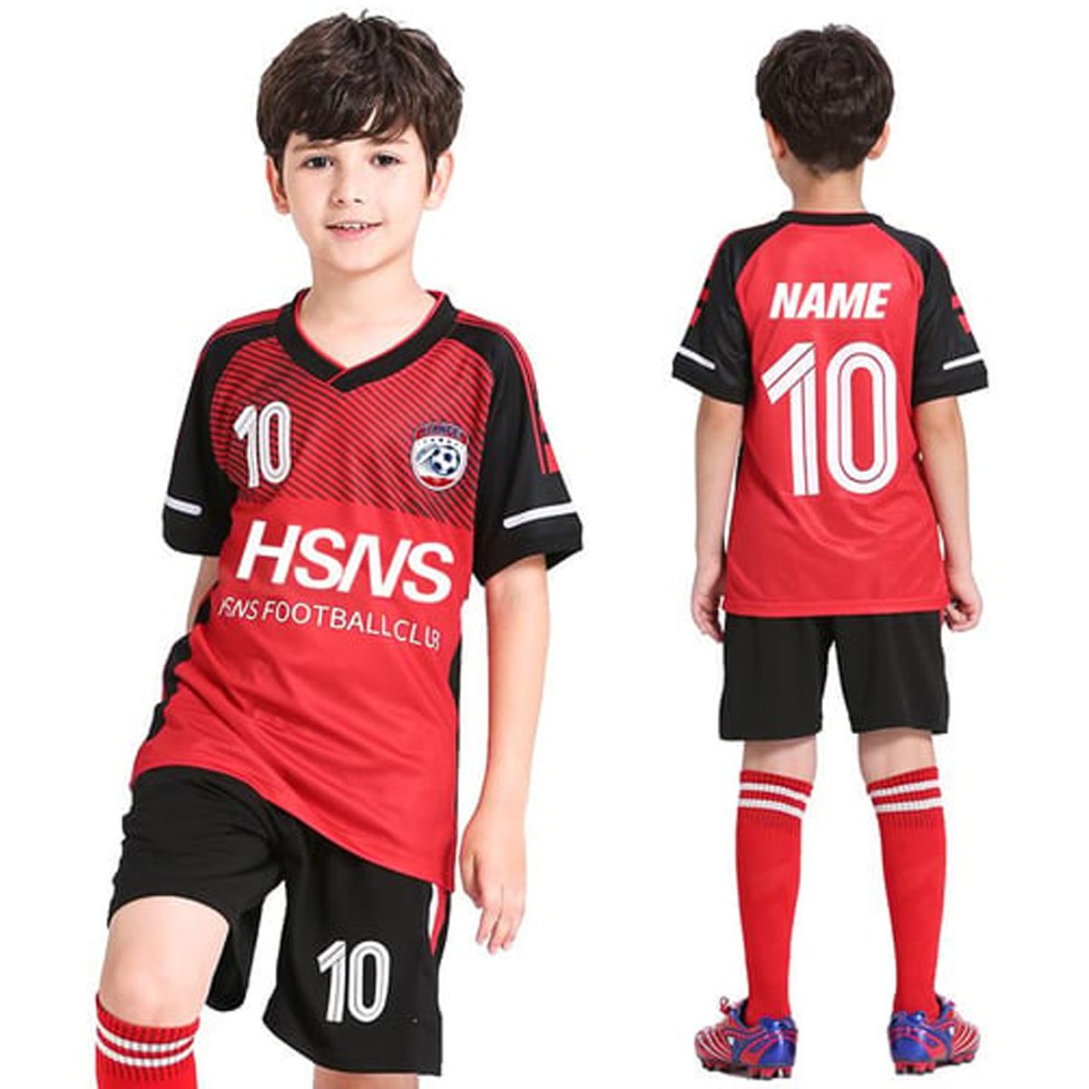 Premium Lightweight Premium Polyester Soccer Jersey for Club Players and Fans Designed