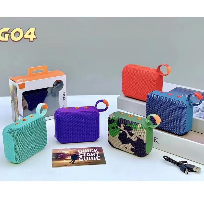 2025 Best Selling Speaker Box Indoor Outdoor Travel Sports Mini Audio Home Bt Wireless Mini Portable Speaker For Go4