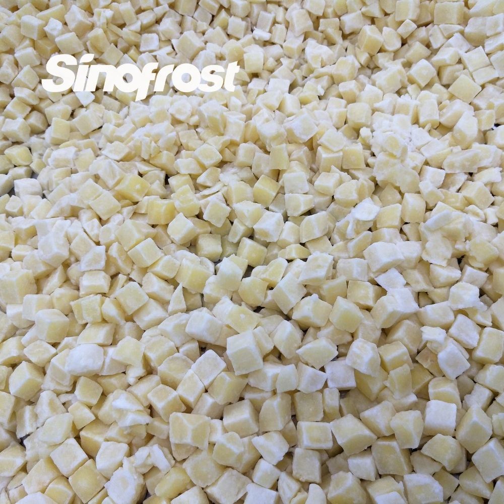 Wholesale IQF Frozen Peeled Potato Dices- Bulk Supplier of IQF Diced Potato
