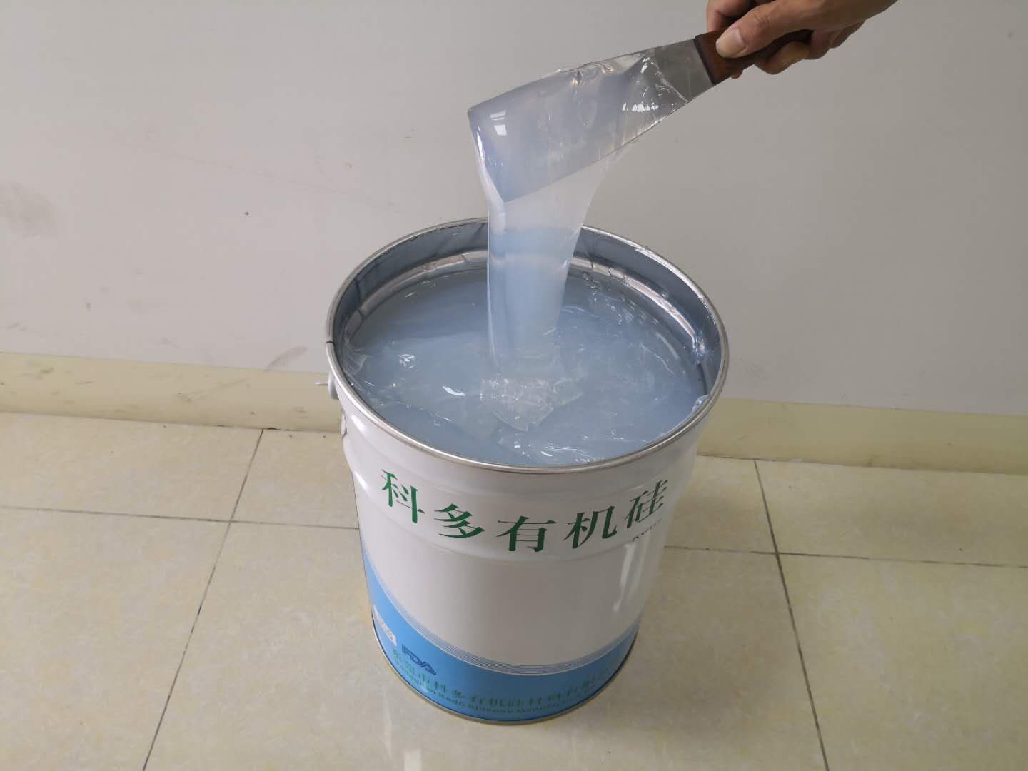 Flocking Silicone for Print on Fabric