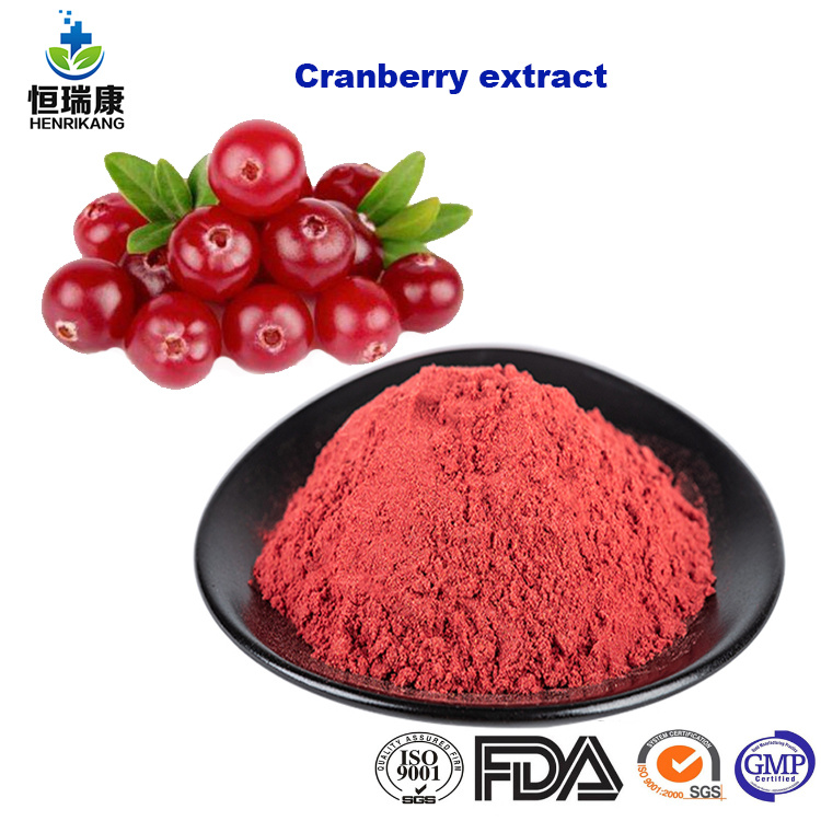 Chinese Factory Manufacturer Organic Cranberry Extract Powder 1% 25% Proanthocyanidins Price